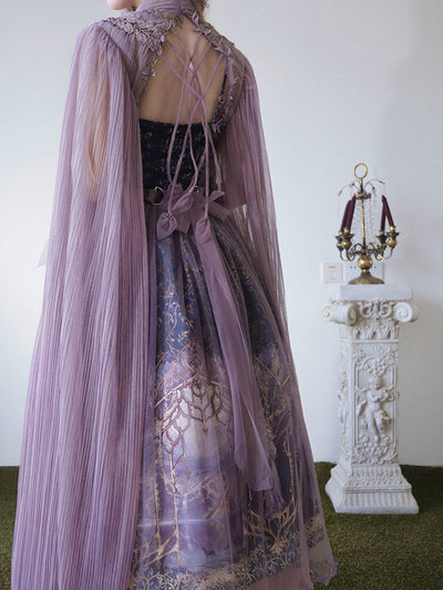 (Buy for me) FunCcino~Dense Forest Corridor~Elegant Lolita Blouse and Cape   