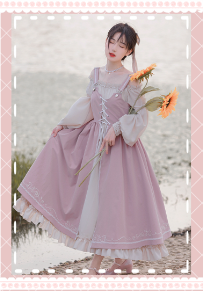 With Puji～Love Letter~Detachable Two-piece Set OP   