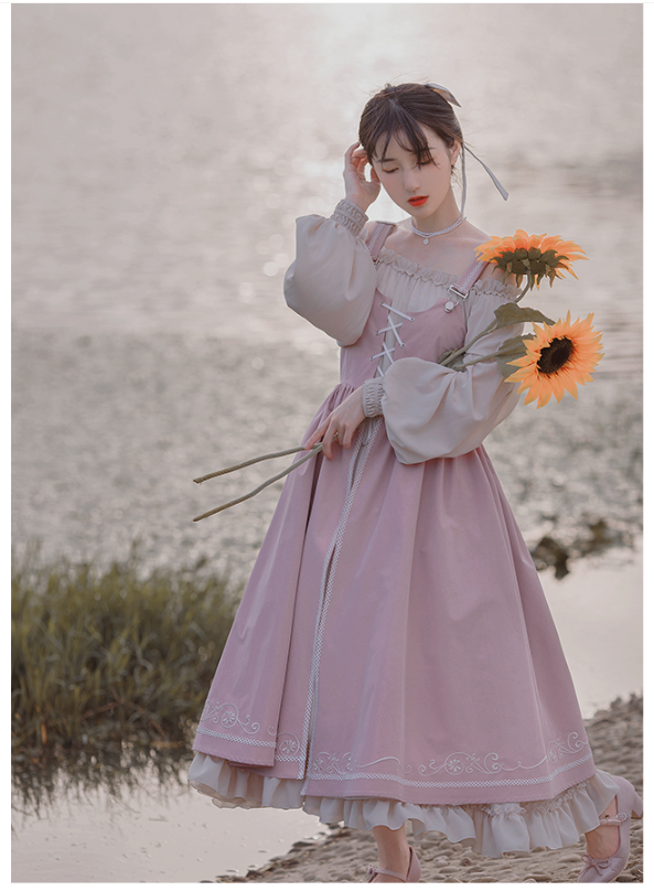 With Puji～Love Letter~Detachable Two-piece Set OP   