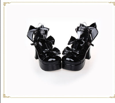 Angelic Imprint ~Sweet Handmade Platform Heels Lolita Shoes   