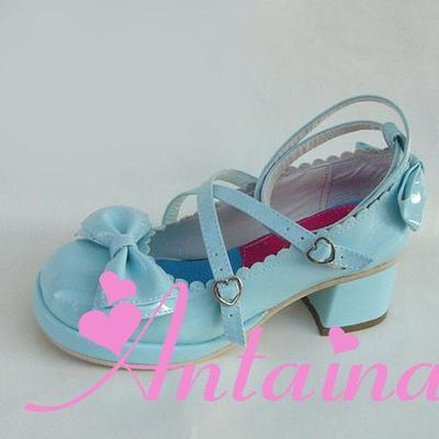 Antaina~Sweet Chunky Heels Lolita Shoes Size 37-40   