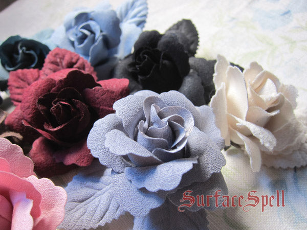 Surface Spell-Gothic Lolita Rose Hairpin Multicolors   