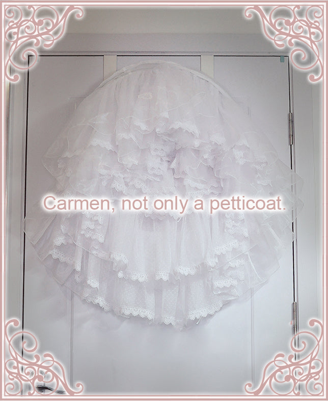 Boguta~Carmen~Adjustable Lolita Petticoat A-line Lolita Petticoat   
