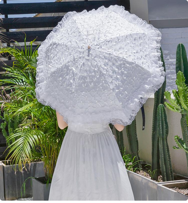 HuaLiBaLa - Foldable Sunscreen Princess Lolita Parasol