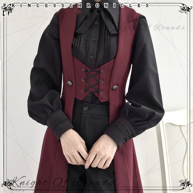 Princess Chronicles~The Night Prelude~Ouji Lolita Corset Vest