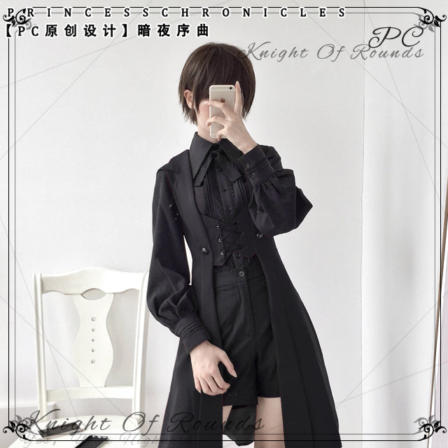 Princess Chronicles - Retro Ouji Lolita Blouse Multicolors 4408:12007