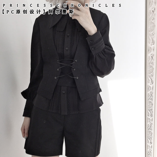 Princess Chronicles - Retro Ouji Lolita Blouse Multicolors
