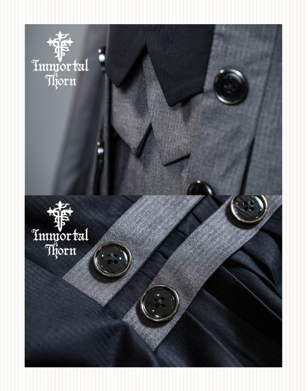 (Buyforme)Immortal Thorn~Ouji Lolita Deacon-style Retro Trousers 10166:106326