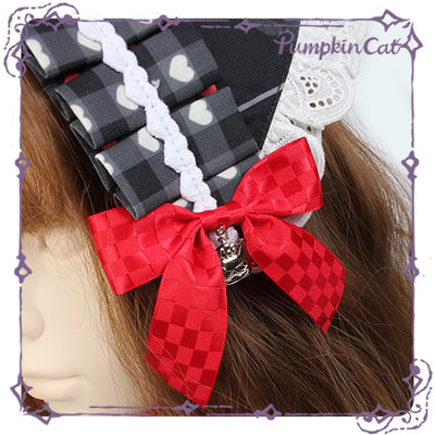 Pumpkin Cat~Ichigo Cup Rabbit Lolita Headscarf   
