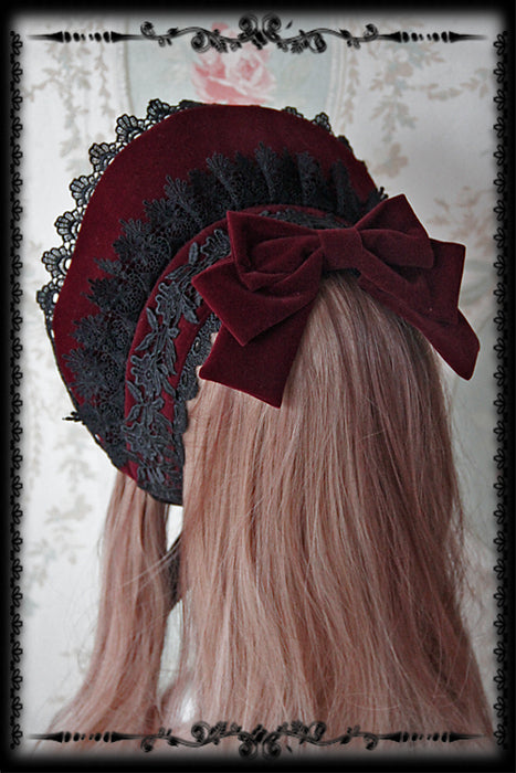 Infanta~Rose Sanctuary~ Gothic Lolita Bonnet   