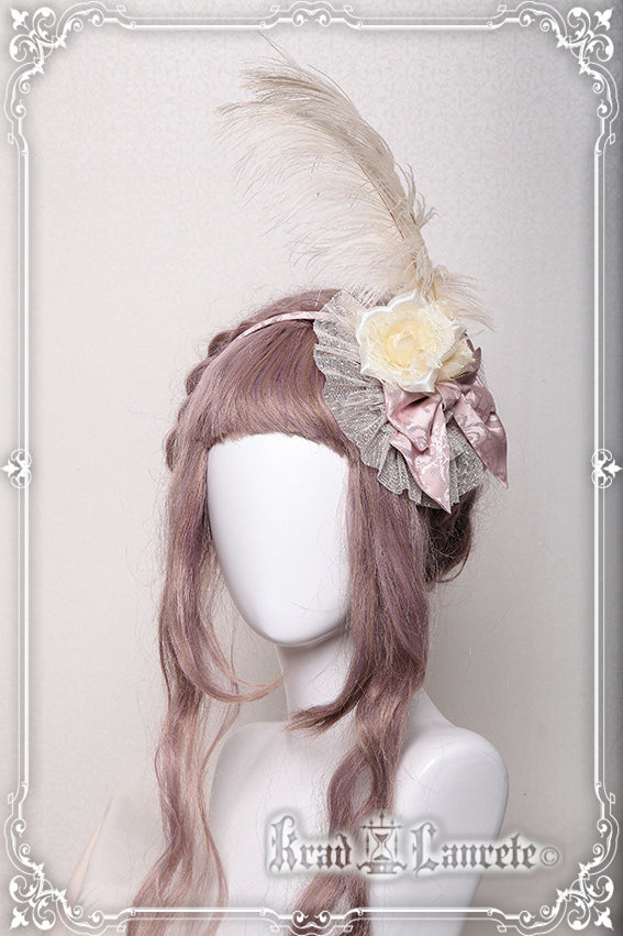 Krad Lanrete~Le Portrait de Marie~Elegant Lolita Flower KC pink free size 