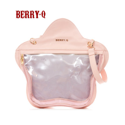 BerryQ~Fashionable Lolita Ita bag Five-pointed Star Shaped sakura pink  