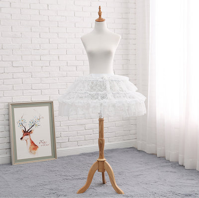 (Buyforme)Manyiluo~Adjustable Hollowed-out Cool Lolita Petticoat   