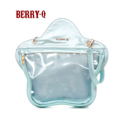 BerryQ~Fashionable Lolita Ita bag Five-pointed Star Shaped sunshine blue  