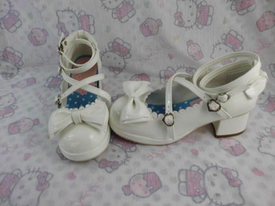 Antaina~Sweet Chunky Heels Lolita Shoes Size 31-36   