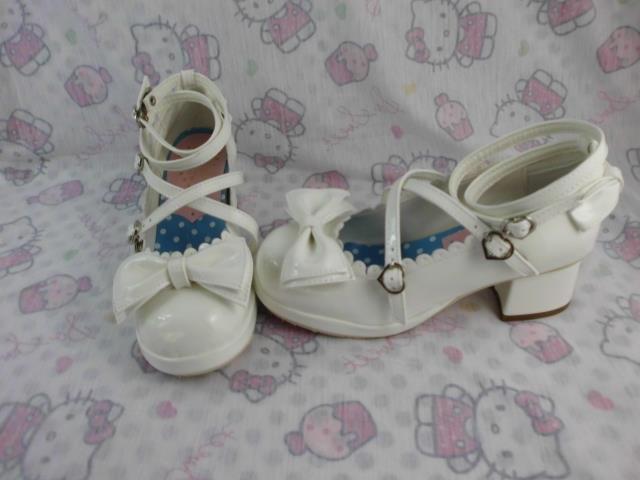 Antaina~Sweet Chunky Heels Lolita Shoes Size 37-40   