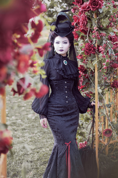 Surface Spell~Gothic Lolita Mermaid Long Skirt   