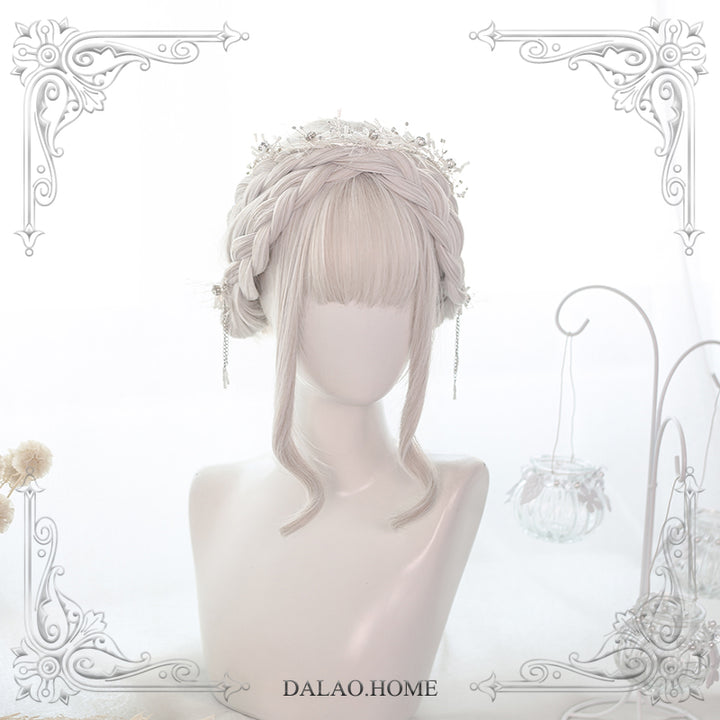 Dalao Home~Moonstone~Mixed Color Ponytail Lolita Wigs   