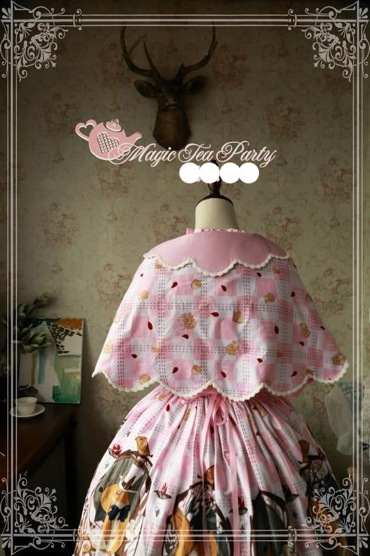 Magic Tea Party~Mr. and Mrs. Squirrels~Sweet Petal Lolita Cape   