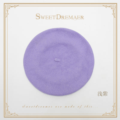 (BuyForMe) SweetDreamer~Vintage Lolita Fashion Hat free size light purple 