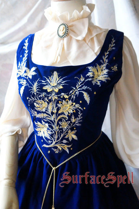 Surface Spell - Bourbon Dynasty - Gothic Lolita Embroidery JSK