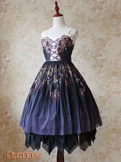 Sentaro~Lover's Prattle~Classic Elegant Lolita Skirt   