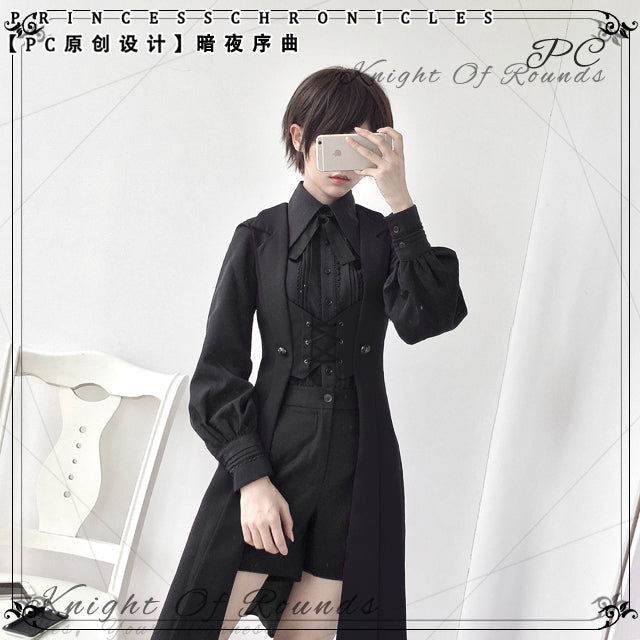 Princess Chronicles~Retro Elegant Ouji Lolita Blouse Multicolors   