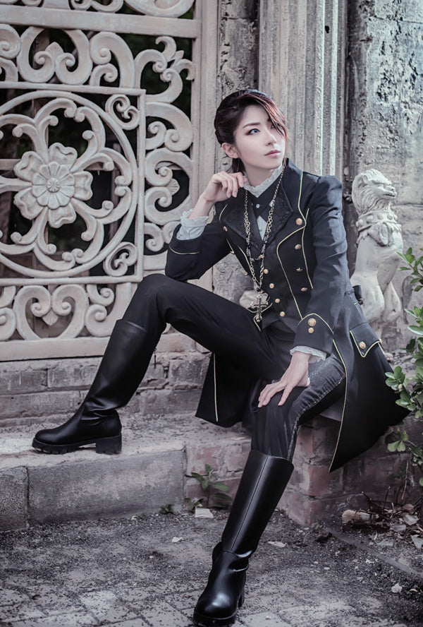 Immortal Thorn - Forever Rose - Retro Ouji Lolita Pants