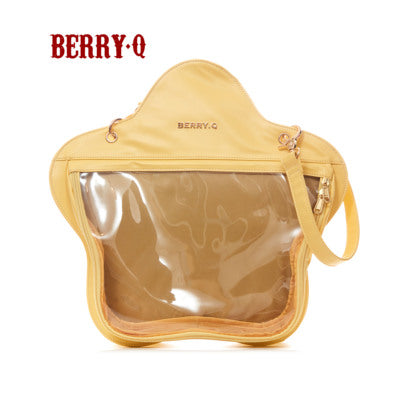 BerryQ~Fashionable Lolita Ita bag Five-pointed Star Shaped yellow  