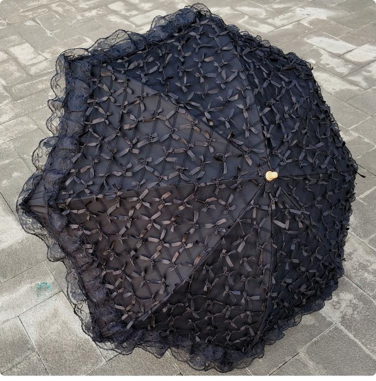 HuaLiBaLa - Foldable Sunscreen Princess Lolita Parasol
