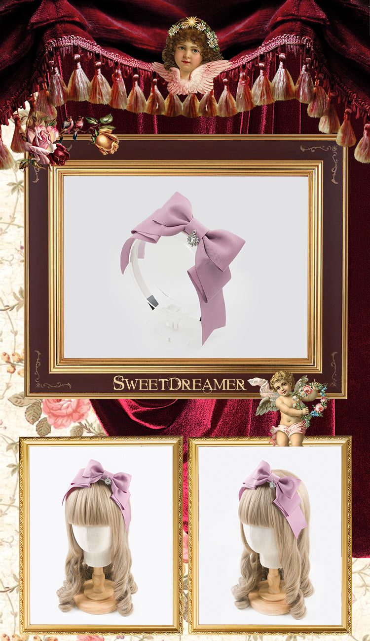 SweetDreamer~Multicolors Bows Lolita KC Headdress   