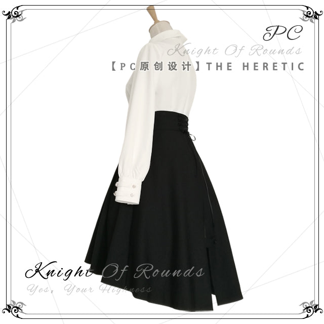 Princess Chronicles~The Heretic~High Waist Gothic Lolita SK   