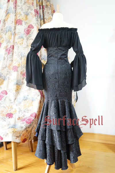 Surface Spell~Nieulide ~High Waist Mermaid Lolita Skirt   