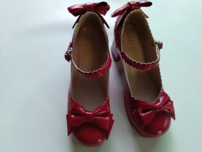 The Seventh Sense~Princess Lolita High Heel Red Shoes   