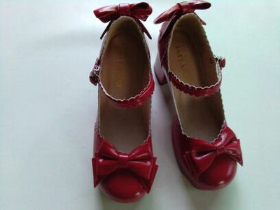 The Seventh Sense~Princess Lolita High Heel Red Shoes   