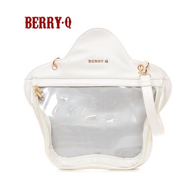 BerryQ~Fashionable Lolita Ita bag Five-pointed Star Shaped pearl white  