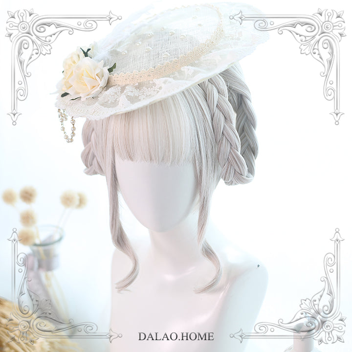 Dalao Home~Moonstone~Mixed Color Ponytail Lolita Wigs mixed color wig  
