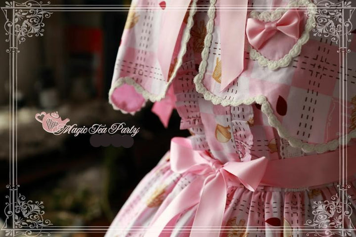 Magic Tea Party~Mr. and Mrs. Squirrels~Sweet Petal Lolita Cape   