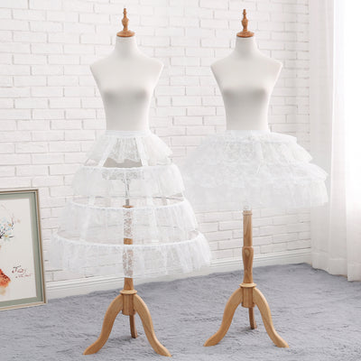 (Buyforme)Manyiluo~Adjustable Hollowed-out Cool Lolita Petticoat   
