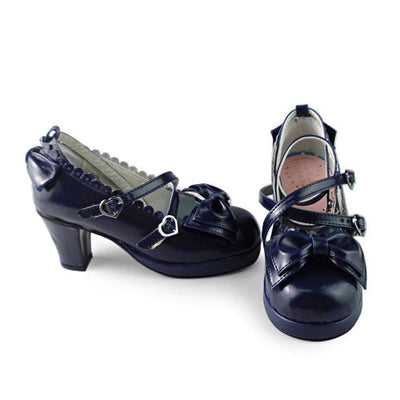 Antaina~Lolita Tea Party Heels Shoes Plus Size 49-52   