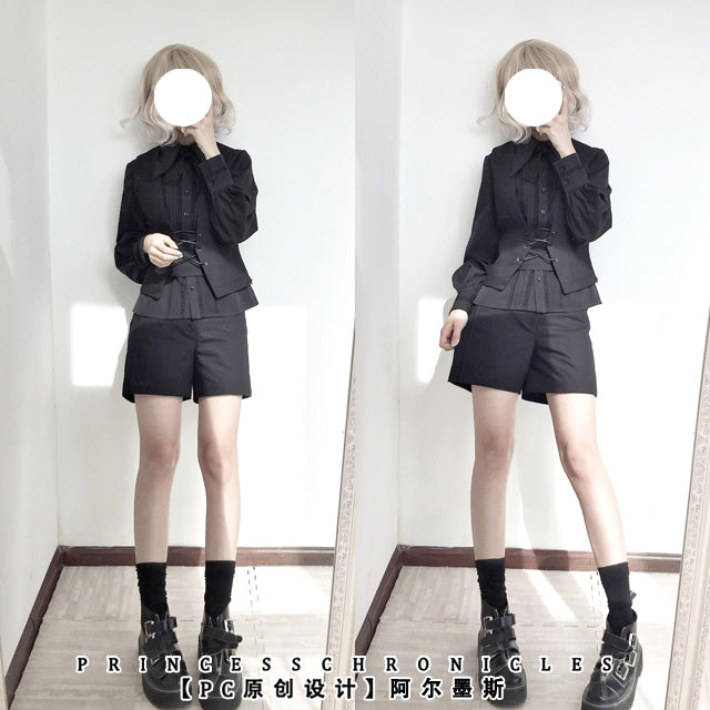 Princess Chronicles - Retro Ouji Lolita Blouse Multicolors 4408:11999