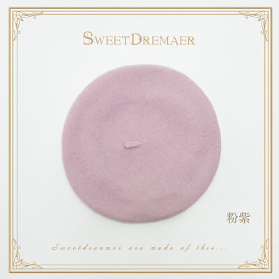 (BuyForMe) SweetDreamer~Vintage Lolita Fashion Hat free size pink purple 