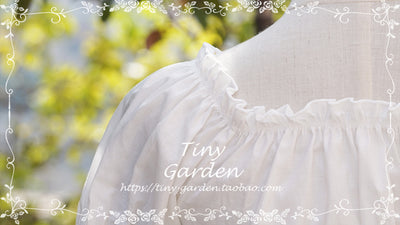 Tiny Garden~Elegant Lolita Summer Blouse   