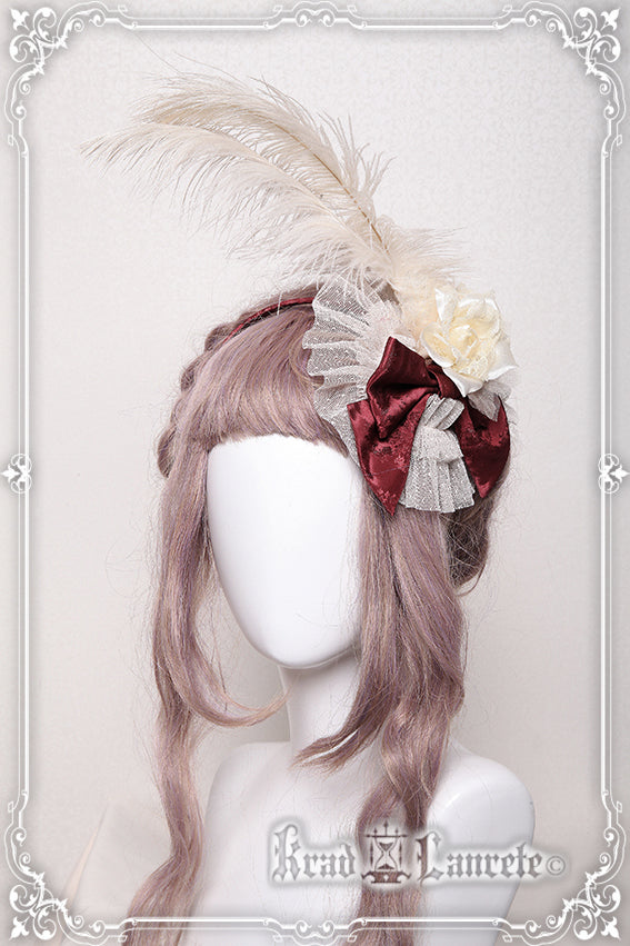 Krad Lanrete~Le Portrait de Marie~Elegant Lolita Flower KC red free size 