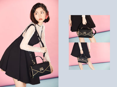 BerryQ~Vintage Lolita Cla~Fashionable Lolita Handbags Multicolors black  