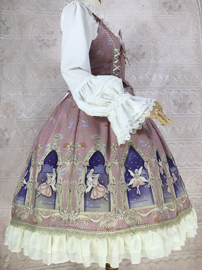 Yilia~Dream Elf ~Chiffon Lolita JSK Dress   