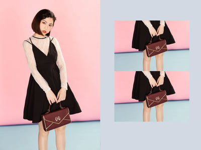 BerryQ~Vintage Lolita Cla~Fashionable Lolita Handbags Multicolors burgundy  