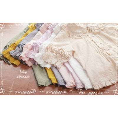 (BuyForMe) Tiny Garden~Robin~Kawaii Lolita Short Sleeve Blouse   