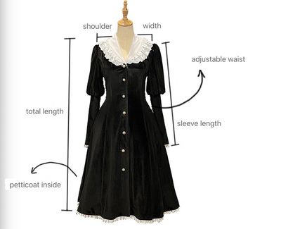 Beleganty ~ Retro Elegant Polka Dots Lolita Dress   