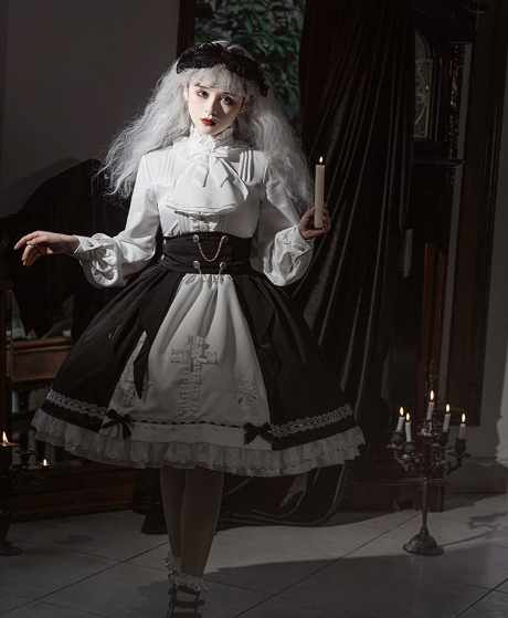 CastleToo~Holy Academy~Gothic Lolita Prince Skirt Set   